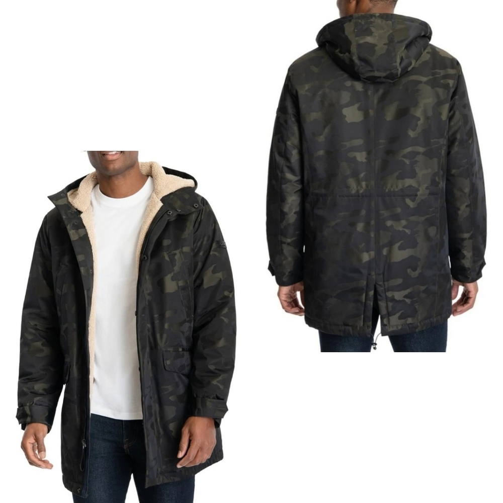Michael Kors - Hooden Camo Stadium Parka
